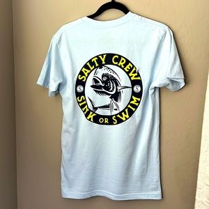 Mens Salty Crew T-Shirt Size Small